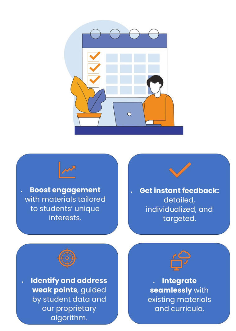 Benefits and features for a SaaS teaching platform